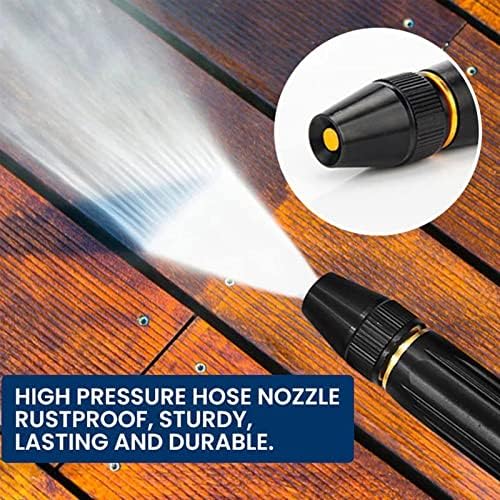 High Pressure Hose Nozzle – Rustproof, Durable & Adjustable Power Jet Sprayer