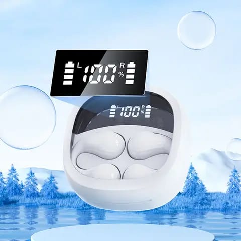 Wireless Bluetooth Earbuds with LED Display & Noise Reduction – PicknPro UAE