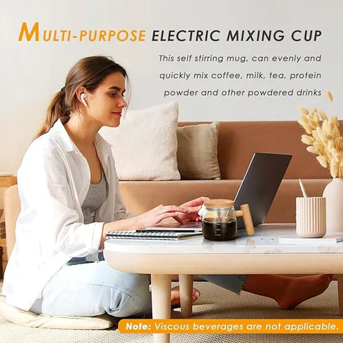 Electric Self-Stirring Mug – 7000 RPM USB Rechargeable Mixer for Coffee, Protein & Drinks