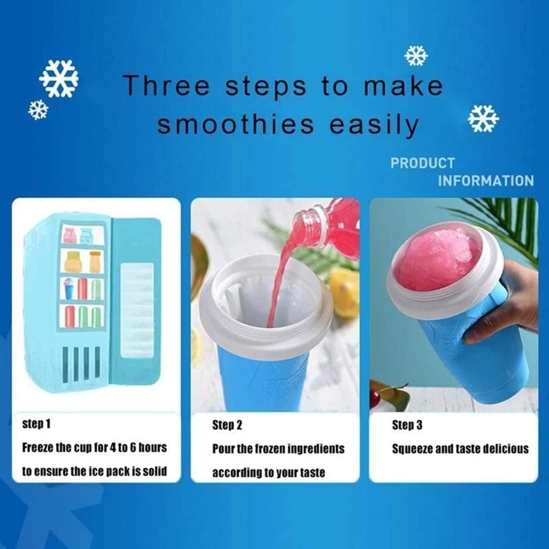 DIY Slushy Maker Cup – Instant Frozen Drink Cup UAE