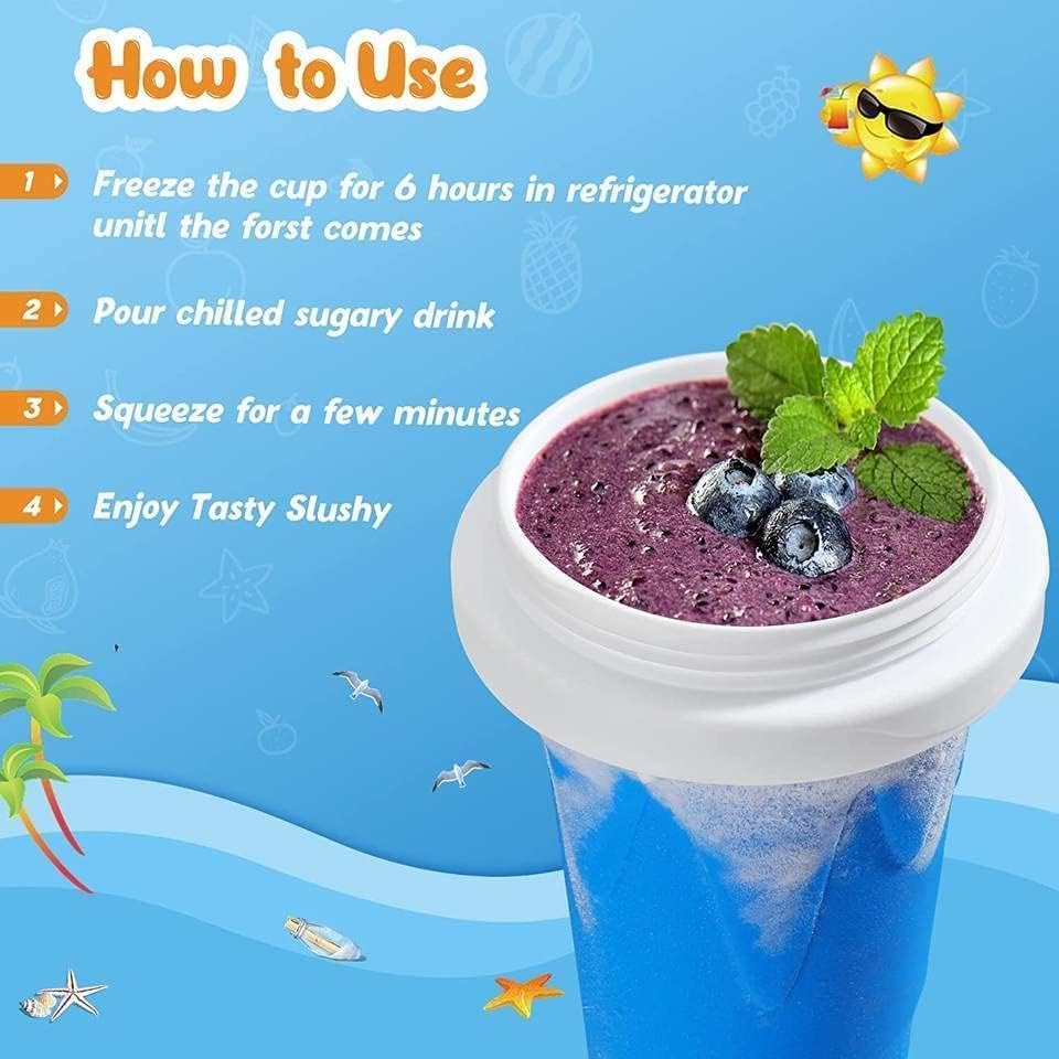 DIY Slushy Maker Cup – Instant Frozen Drink Cup UAE