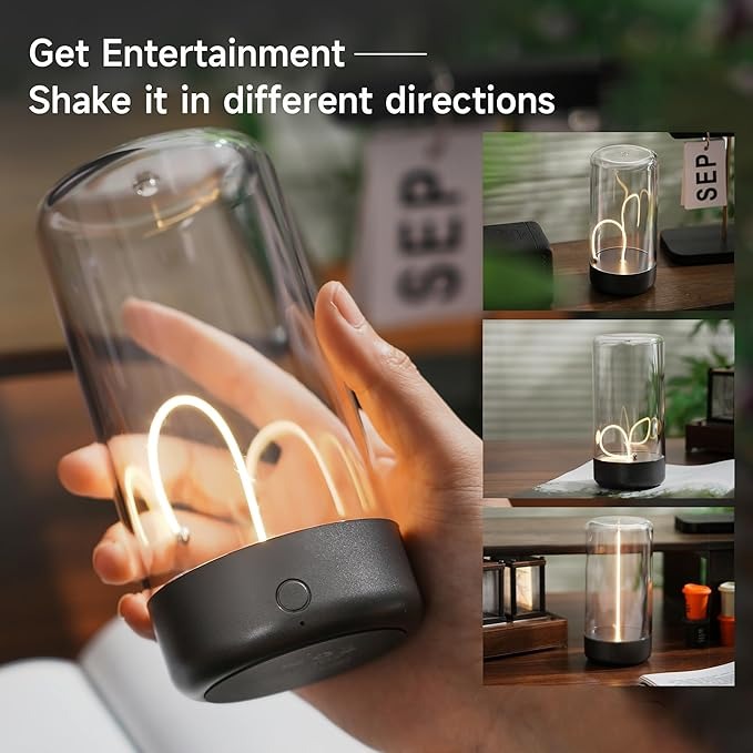 Interactive LED Table Lamp with Shake Sensor – PicknPro UAE