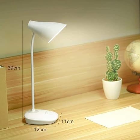 USB Rechargeable Base for LED Desk Lamps – Convenient Charging via Laptop, Power Bank, or Adapter