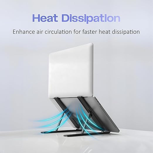 💻 Adjustable Aluminum Laptop Stand – PicknPro UAE