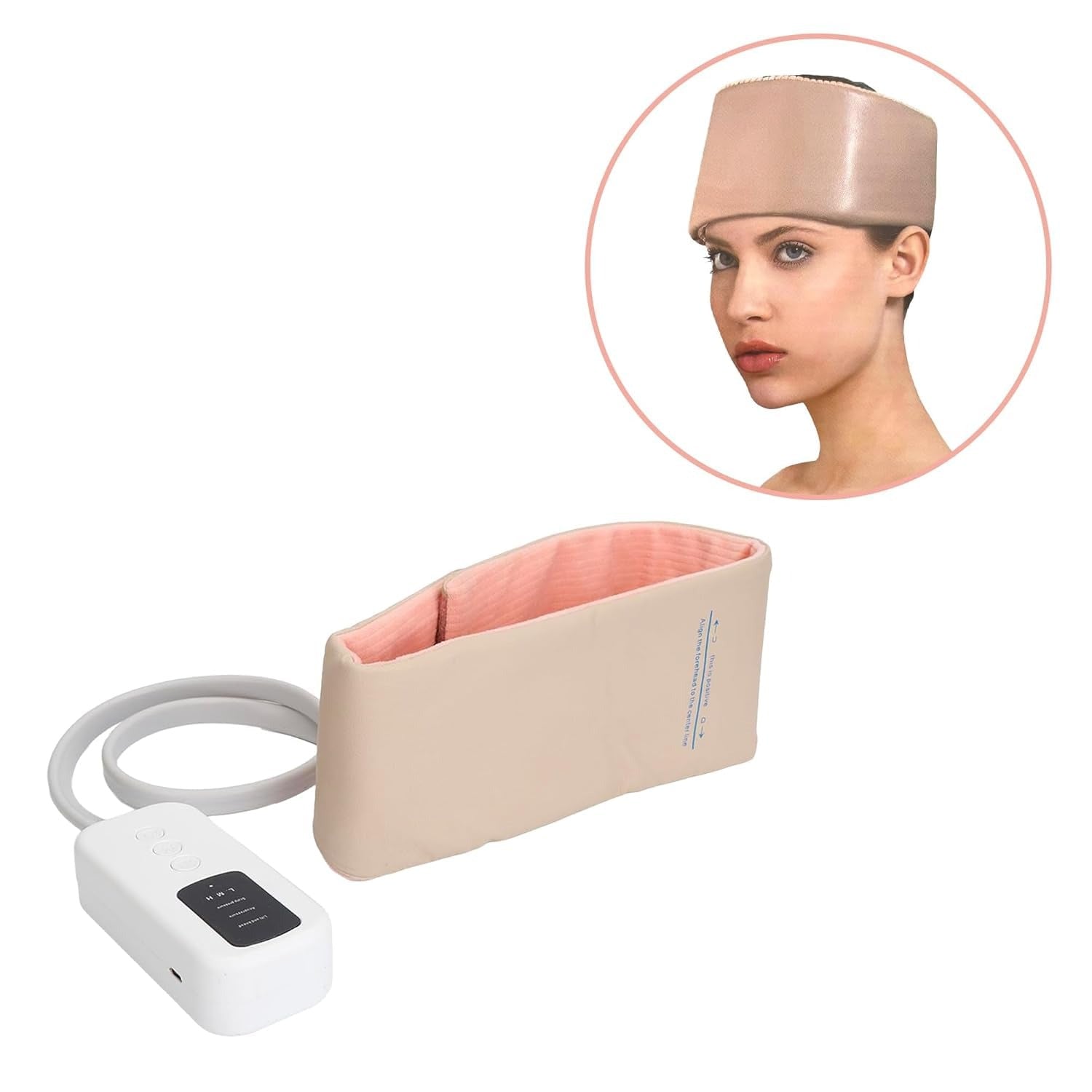 Head Airbag Massage Instrument – Lightweight & Fashionable Stress Relief for Head & Scalp