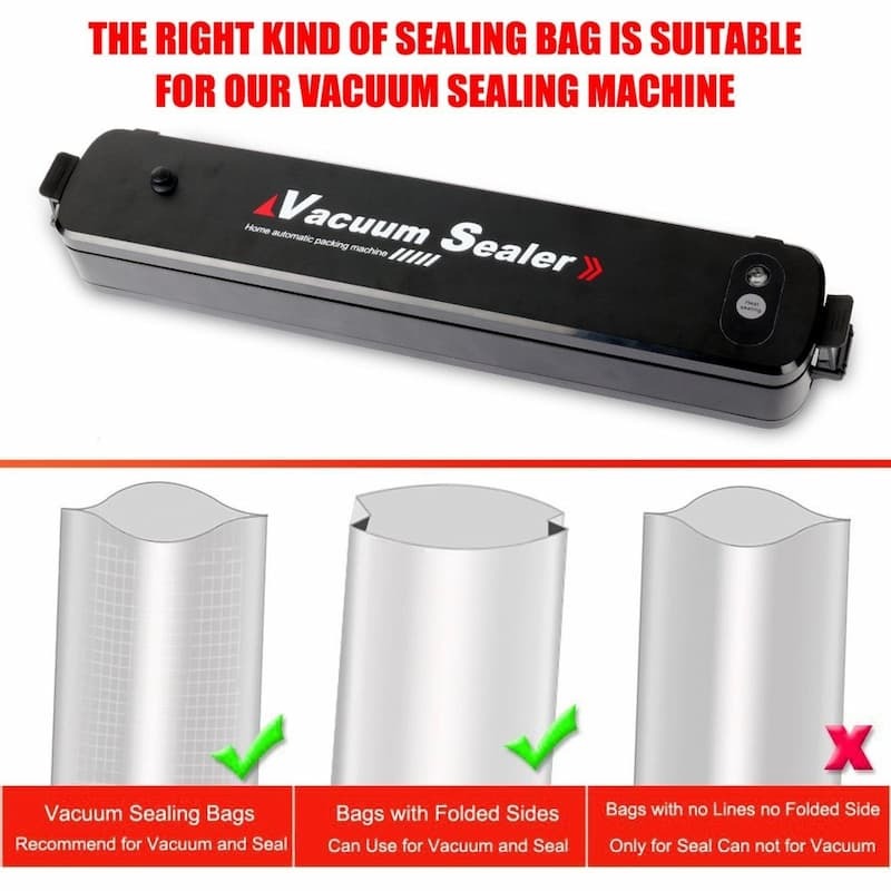 Automatic Vacuum Sealer Machine for Food Storage – Keep Meat, Veggies & More Fresh Longer