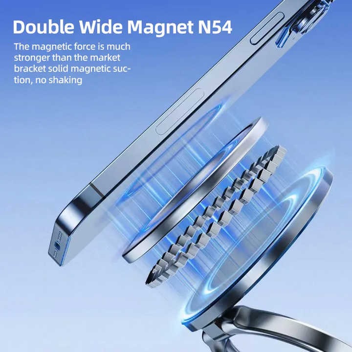 360° Rotatable Magnetic Phone Stand with 3-Axis Design – PicknPro UAE