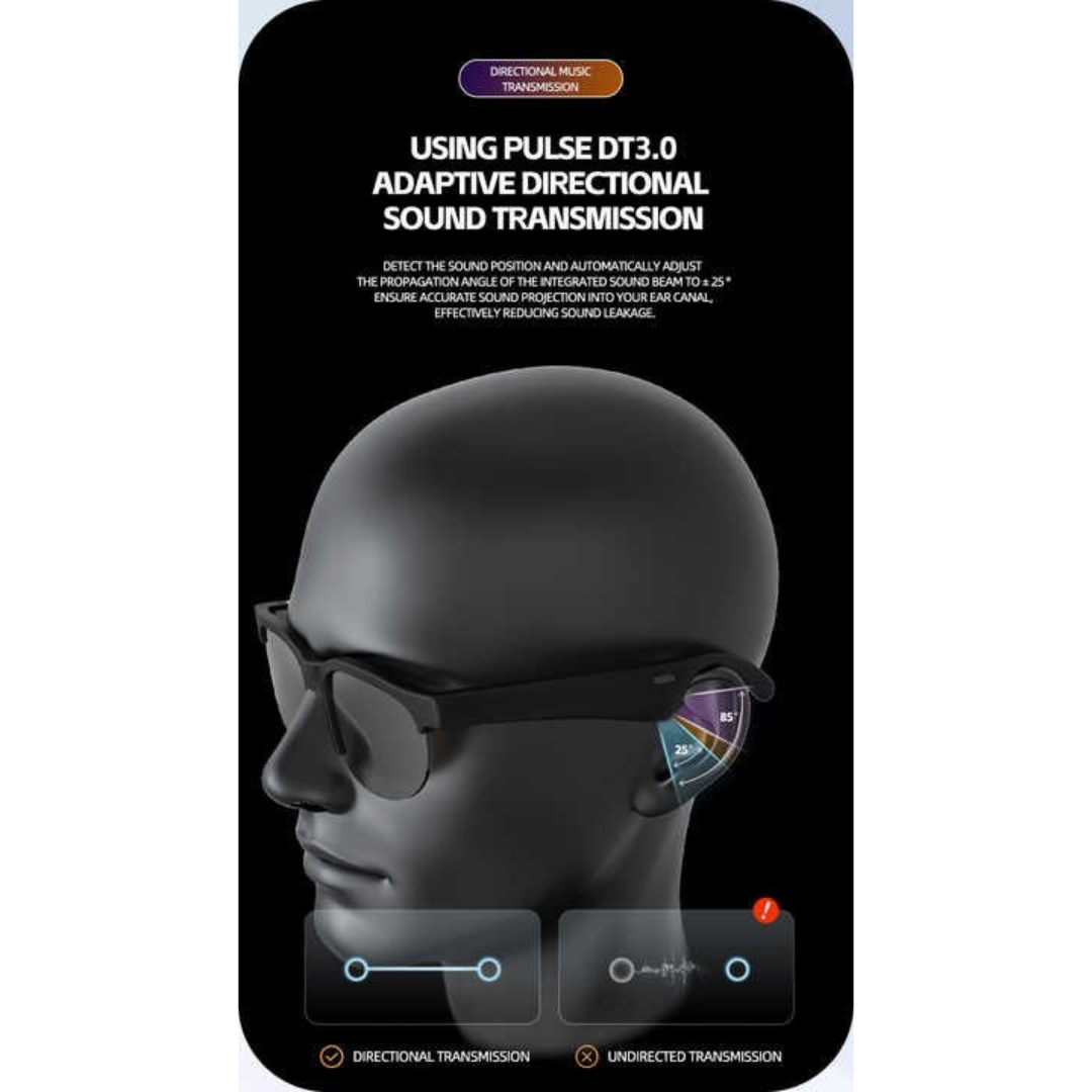 Bluetooth Audio Sunglasses for Music & Calls